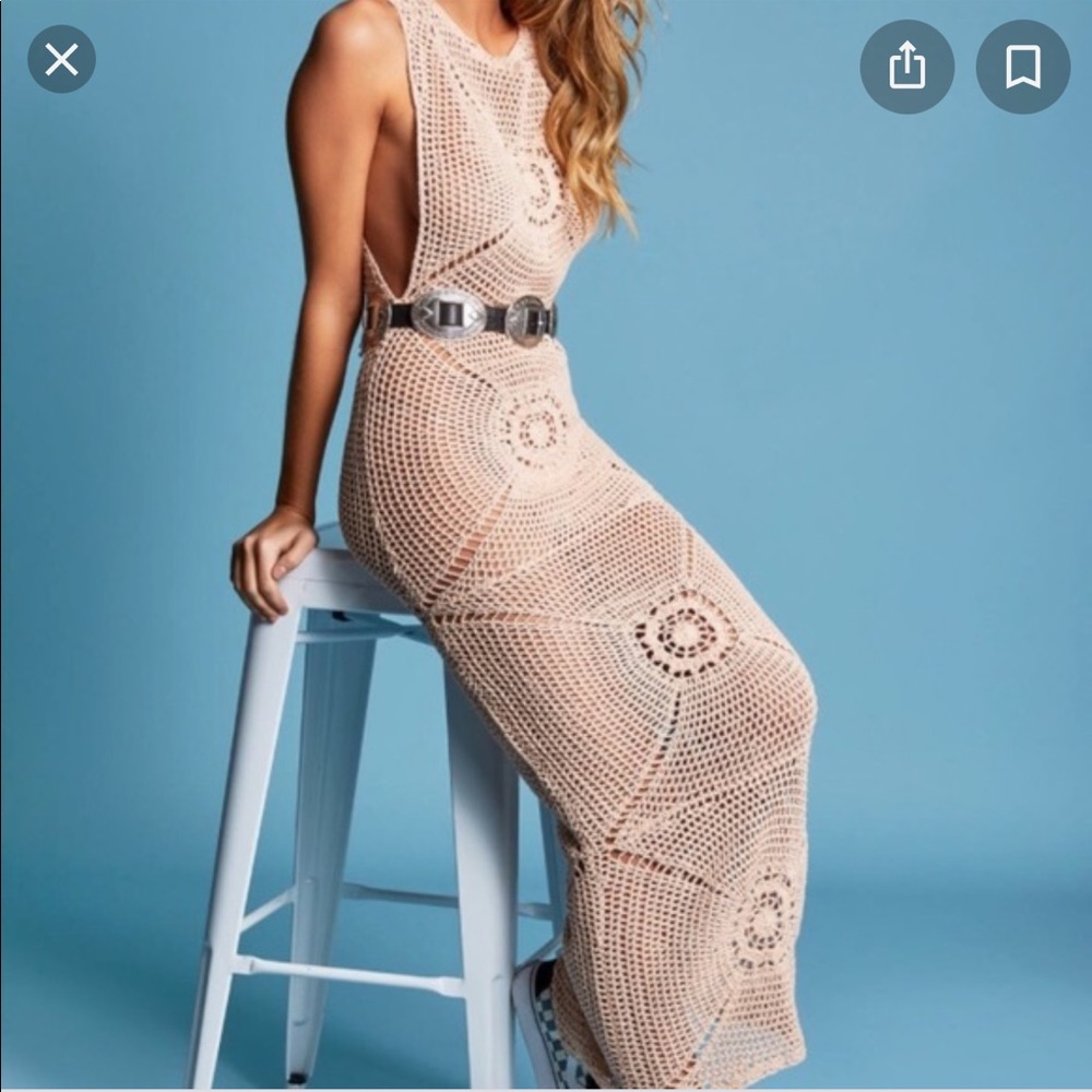 Frankies Veronica Crochet dress